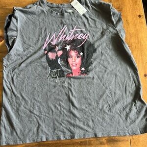 Abercrombie & Fitch Whitney Houston Graphic T-Shirt  NWT